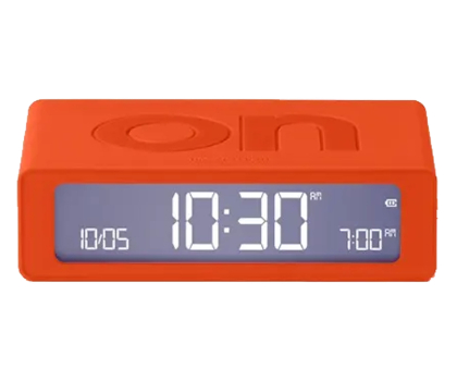 Radio i budzik LEXON Flip Mini Orange